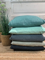 Linen pillow - Dark Grey