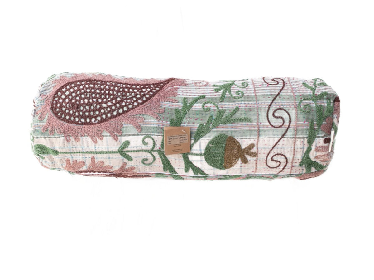 Suzani Bolster Cover Ø20x60