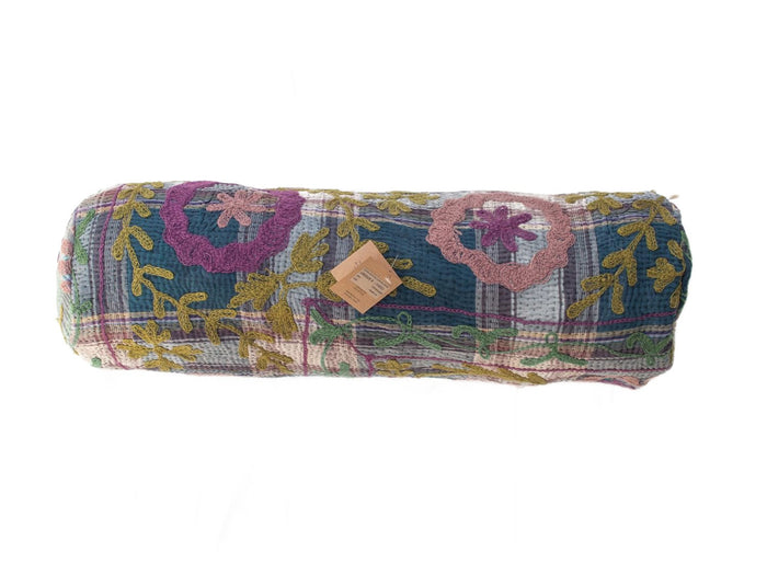 Suzani Bolster Cover Ø20x60