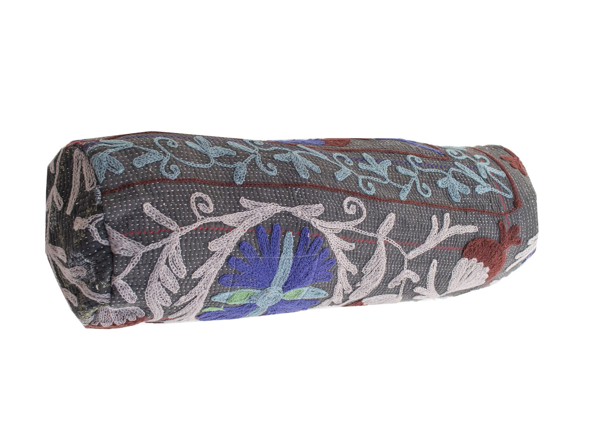 Suzani Bolster Cover Ø20x60