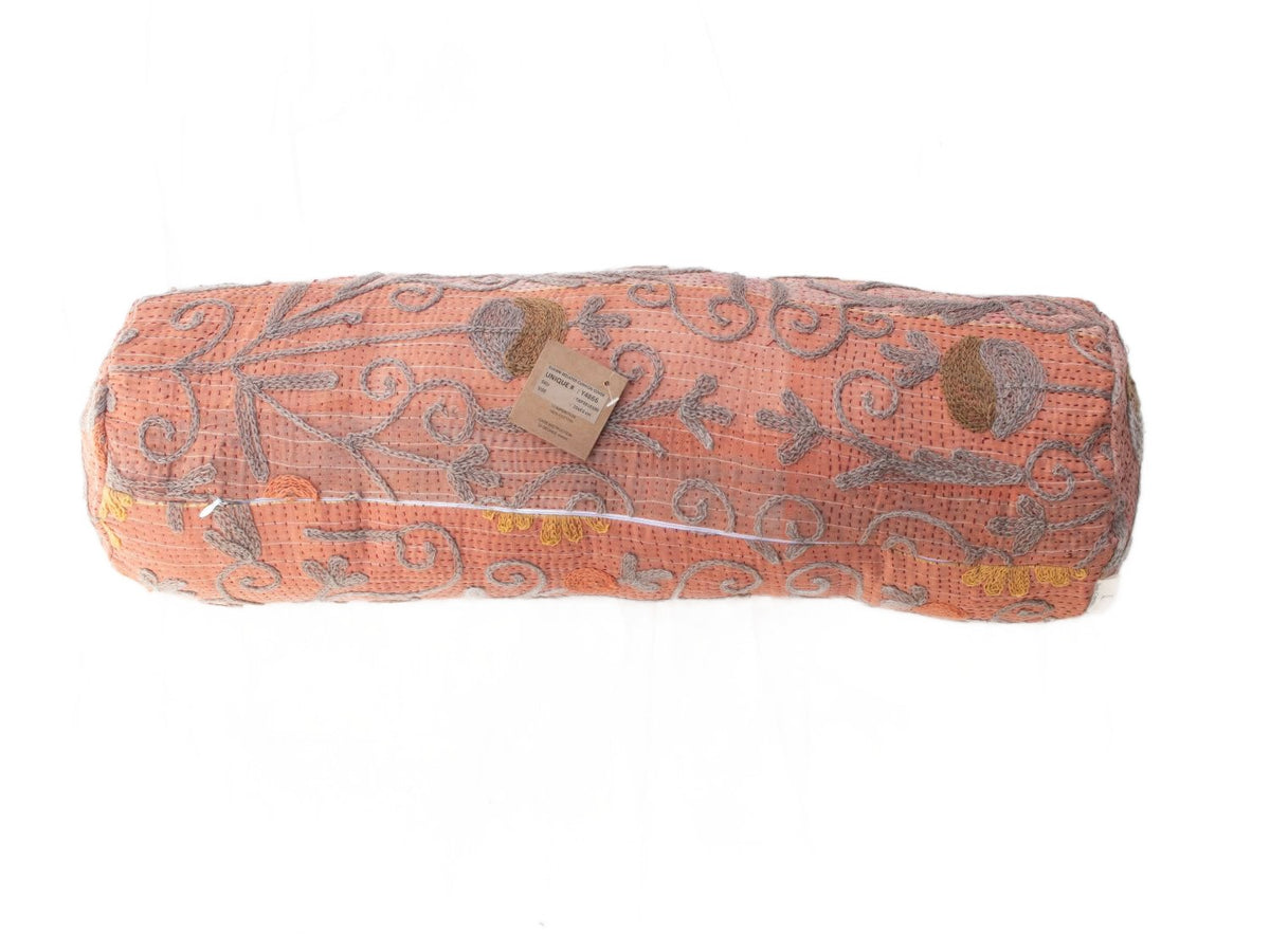 Suzani Bolster Cover Ø20x60