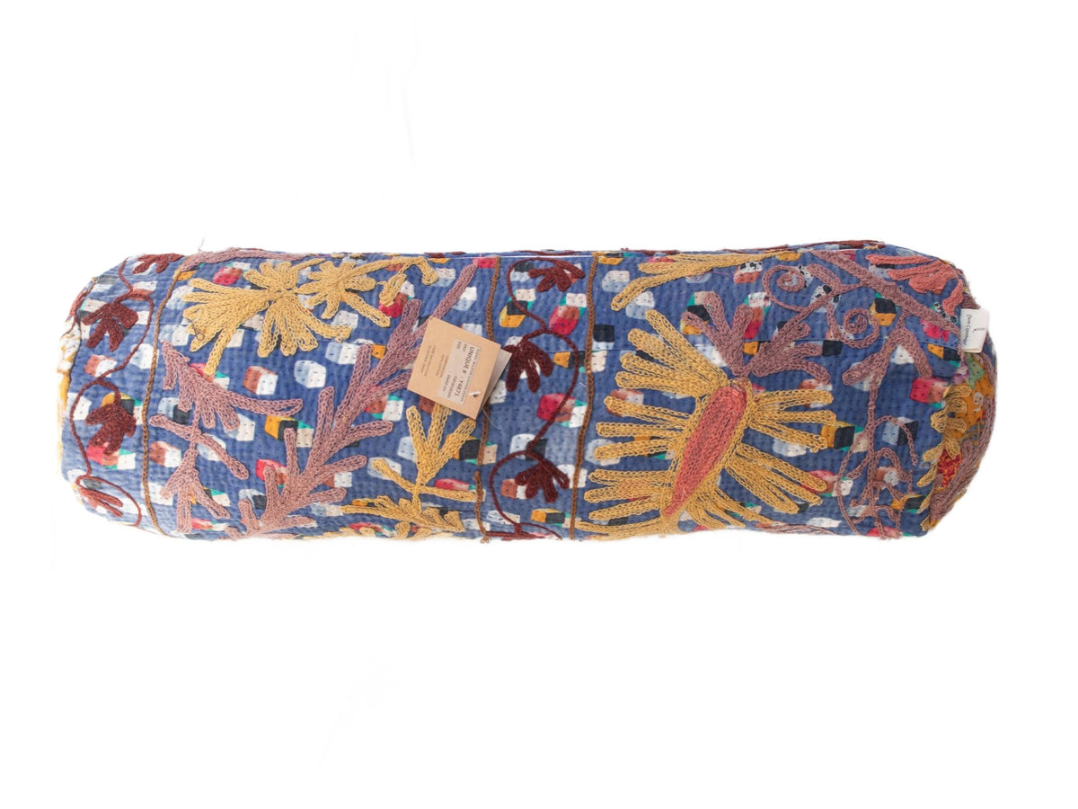 Suzani Bolster Cover Ø20x60